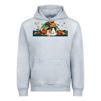Heather Grey Halloween Guinea Pig Urban Hoodie - LillyAllenDesigns