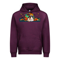 Mauve Wine Halloween Guinea Pig Urban Hoodie - LillyAllenDesigns