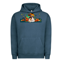 Pigment Midnight Navy Halloween Guinea Pig Urban Hoodie - LillyAllenDesigns