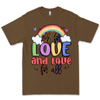Cacao all for love and love for all Premium Tee - MaliasSmallBusiness