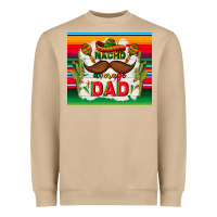 Nacho Average Dad Father's Day Heavyweight Sweatshirt | Teevron