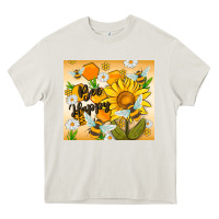 Bee Happy Heavy Core Tee | Teevron