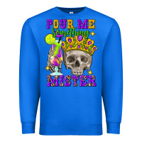 True Royal skull pour me something mister Premium Sweatshirt - FaDigitalArtStudio