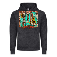 Vintage Black Scorpio turquoise cowhide Vintage Hoodie - RanaPortraitStore