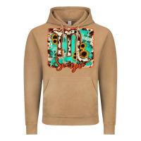 Vintage Camel Scorpio turquoise cowhide Vintage Hoodie - RanaPortraitStore