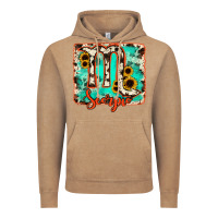 Vintage Coffee Scorpio turquoise cowhide Vintage Hoodie - RanaPortraitStore
