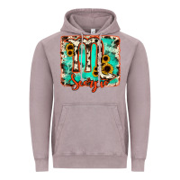 Vintage Zinc Scorpio turquoise cowhide Vintage Hoodie - RanaPortraitStore