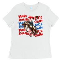 Make America Cowboy Again Ladies Tee | Teevron