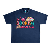 Navy in my bookish girlie era Urban Heavy Tee - Artiststas