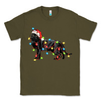 Army Green christmas bombay cat Classic Tee - LillyAllenDesigns