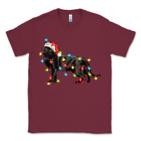 Burgundy christmas bombay cat Classic Tee - LillyAllenDesigns