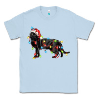 Dusty Blue christmas bombay cat Classic Tee - LillyAllenDesigns