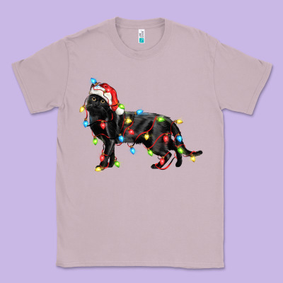 Christmas Bombay Cat Classic Tee Designed By Lillyallendesigns