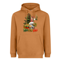 Meerkat Ho Ho Ho Christmas Gnome Heavyweight Hoodie - BundleAndBundleShop