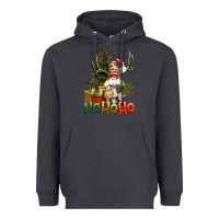 Smoke Ho Ho Ho Christmas Gnome Heavyweight Hoodie - BundleAndBundleShop