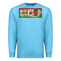 Ocean Blue flannels lattes leggings Premium Sweatshirt - BundleAndBundleShop