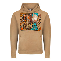 Vintage Camel Western Fall Cow Mama Vintage Hoodie - LillyAllenDesigns