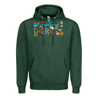 Sports Green occupational therapy Zipper Hoodie - OliviaCreatesArt