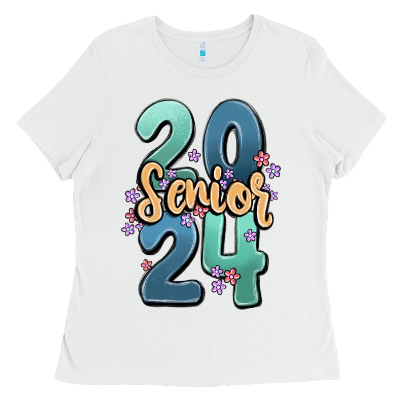 Senior 2024 Ladies Tee by MaliasSmallBusiness | Teevron