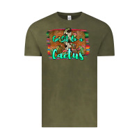 Vintage Olive go sit on a cactus Vintage Tee - JahusDesignShop