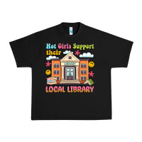 Black hot girls support their local library Urban Heavy Tee - Artiststas
