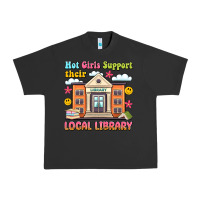 Pigment Black hot girls support their local library Urban Heavy Tee - Artiststas
