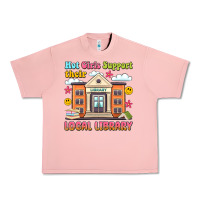 Salmon hot girls support their local library Urban Heavy Tee - Artiststas