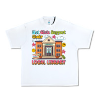 White hot girls support their local library Urban Heavy Tee - Artiststas