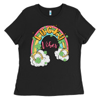 Lucky Vibes Ladies Tee | Teevron