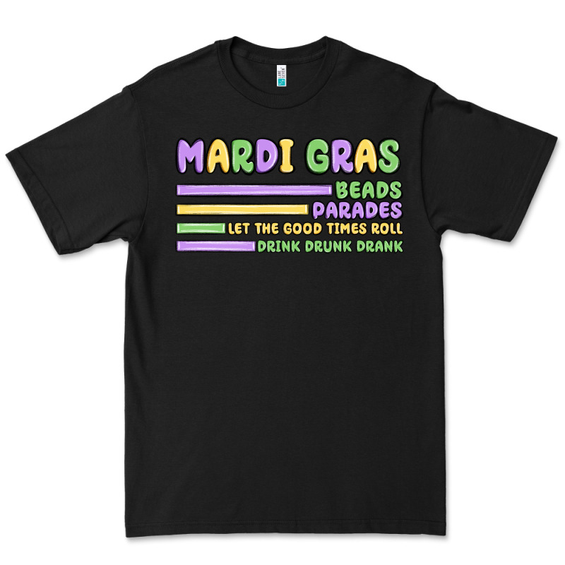 Mardi Gras Beads Premium Tee by MaliasSmallBusiness | Teevron