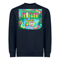 Navy teacher mode off Heavyweight Sweatshirt - TumblerDesignByShophia