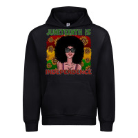 Foreset Green juneteenth is independence Urban Hoodie - SublimationCraftShop