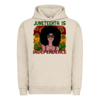 Pigment French Oak juneteenth is independence Urban Hoodie - SublimationCraftShop