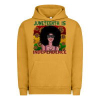 Pigment Peanut Butter juneteenth is independence Urban Hoodie - SublimationCraftShop