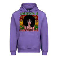 Tulip juneteenth is independence Urban Hoodie - SublimationCraftShop