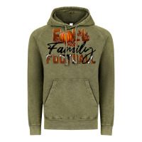 Vintage Olive Fall Family Football Vintage Hoodie - LillyAllenDesigns