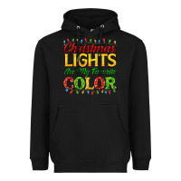 Black christmas lights are my favorite color Heavyweight Hoodie - FaDigitalArtStudio
