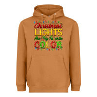Meerkat christmas lights are my favorite color Heavyweight Hoodie - FaDigitalArtStudio