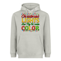 Moon Dust christmas lights are my favorite color Heavyweight Hoodie - FaDigitalArtStudio
