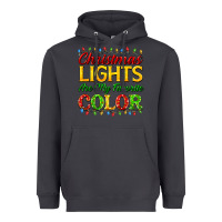Smoke christmas lights are my favorite color Heavyweight Hoodie - FaDigitalArtStudio