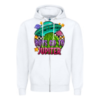 White boys go to jupiter olıvıa Zipper Hoodie - OliviaCreatesArt