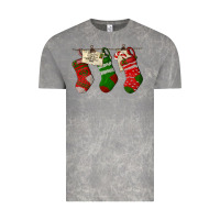 Cloud Rock Christmas Socks With Santa Letter Vintage Tee - LillyAllenDesigns