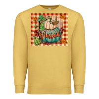 Antique Gold blessed tumbler Premium Sweatshirt - BundleAndBundleShop