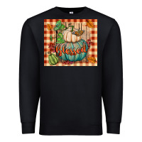 Black blessed tumbler Premium Sweatshirt - BundleAndBundleShop