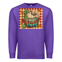 Purple blessed tumbler Premium Sweatshirt - BundleAndBundleShop