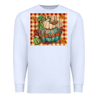 White blessed tumbler Premium Sweatshirt - BundleAndBundleShop