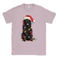 Lilac christmas newfoundland dog Classic Tee - LillyAllenDesigns