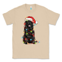 Mushroom christmas newfoundland dog Classic Tee - LillyAllenDesigns