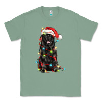 Sage christmas newfoundland dog Classic Tee - LillyAllenDesigns