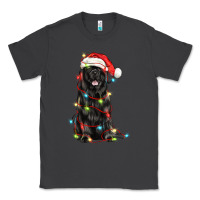 Smoke christmas newfoundland dog Classic Tee - LillyAllenDesigns